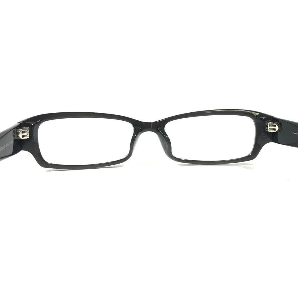Iyoko-Inyake Eyeglasses Frames IY 260 COL.22 Black Grey Rectangular 56-17-140